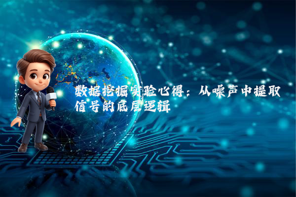 数据挖掘实验心得：从噪声中提取信号的底层逻辑